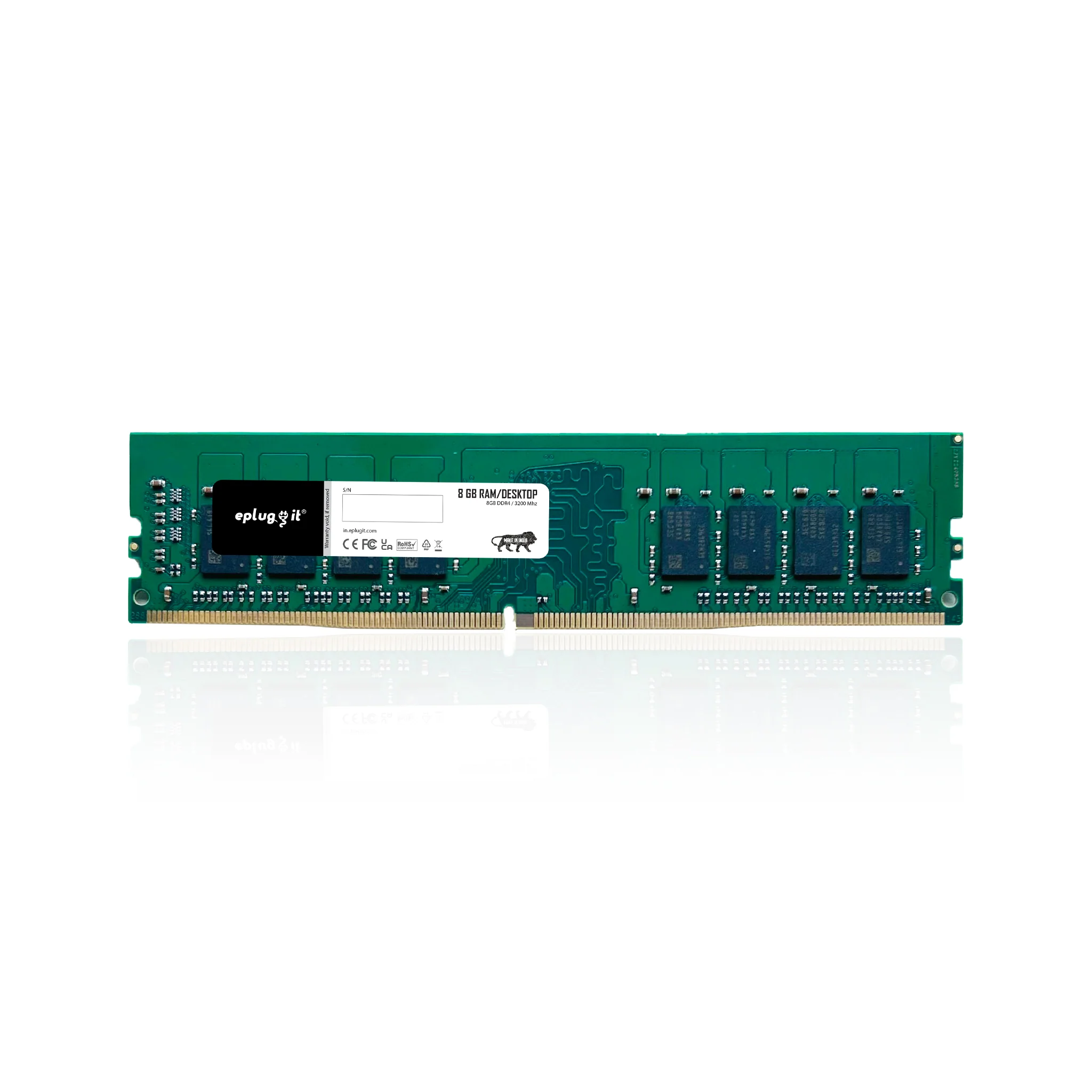 Eplugit Desktop RAM 8GB DDR4 3200Mhz