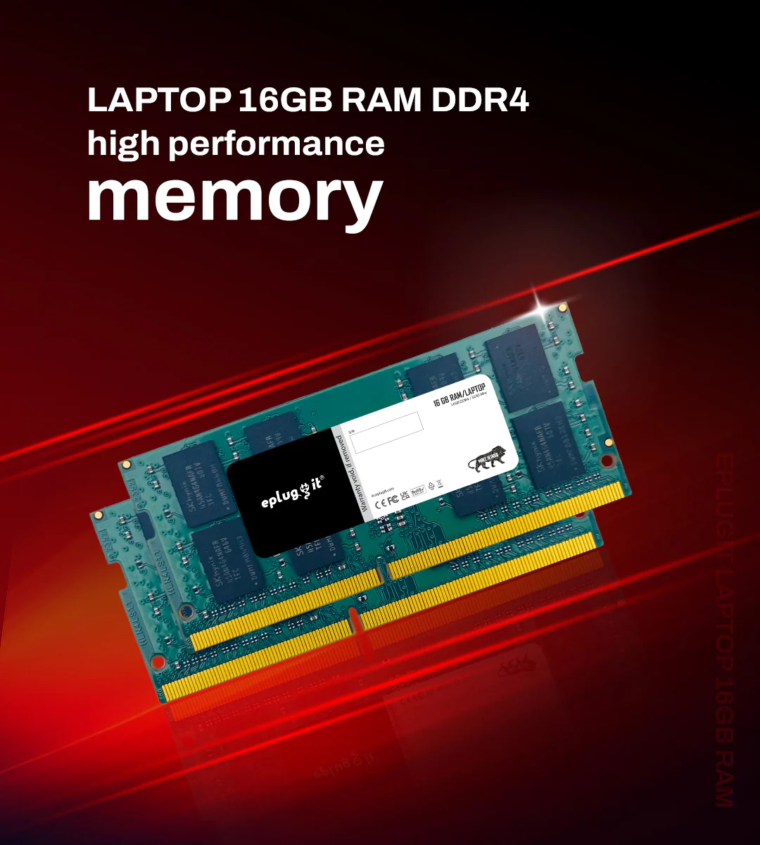Eplugit 16 GB DDR4 Laptop RAM