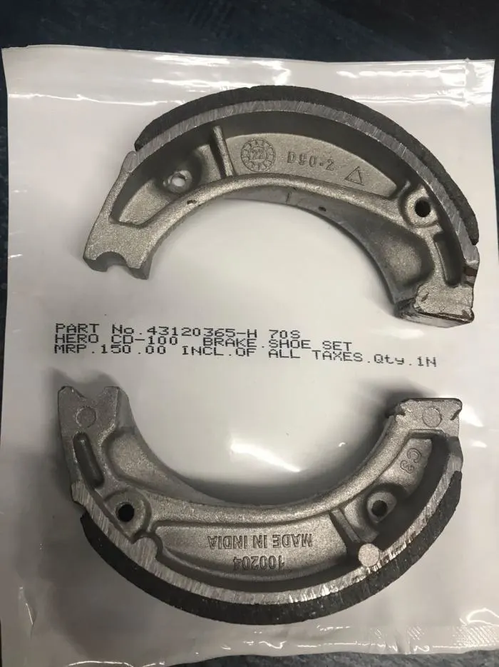 Hero honda Brake shoe