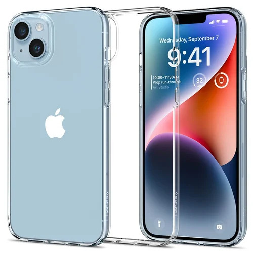 Spigen Liquid Crystal Back Cover Case for iPhone 14 Plus (TPU Crystal Clear)