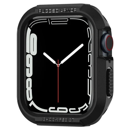 Spigen Rugged Armor Cover Case Compatible with Apple Watch - Black