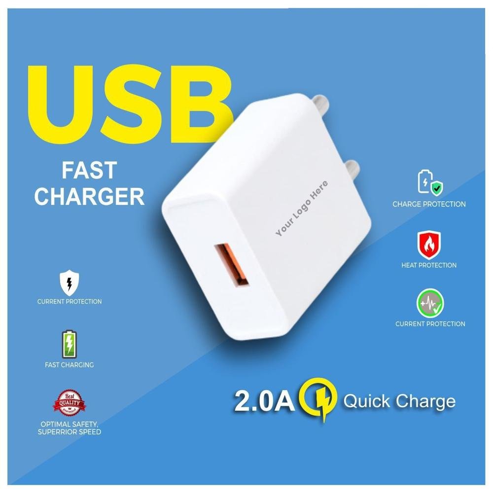 12W 2.0A Mobile Charger Fast Charging Adapter(C-037 )